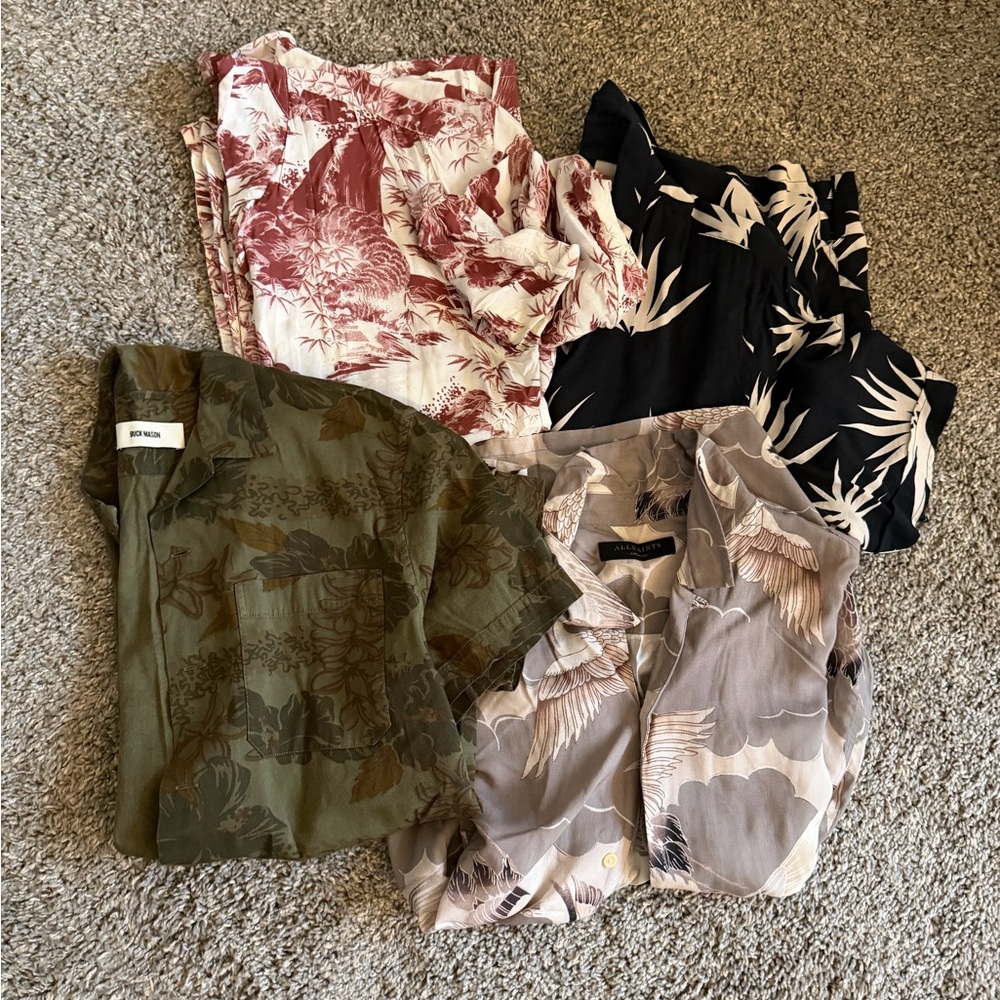 All Saints Buck Mason Men’s Shirt Bundle
